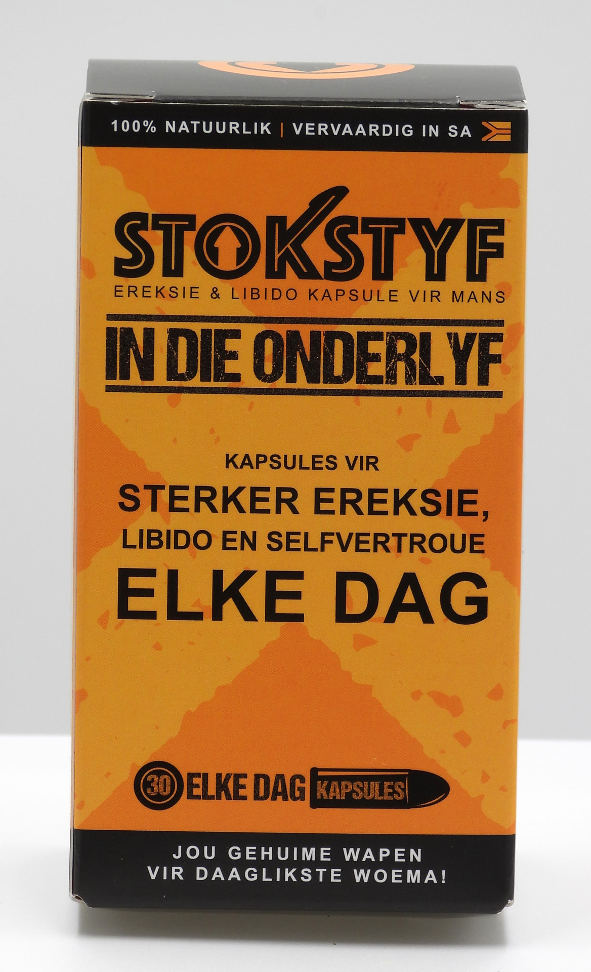 Stokstyf Elke Dag-boks met 30 kapsules